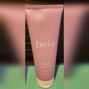 BEIA Bikini & Body Scrub, 7.61 oz. NEW/SEALED $38 Retail BENIFITS CHARTIY